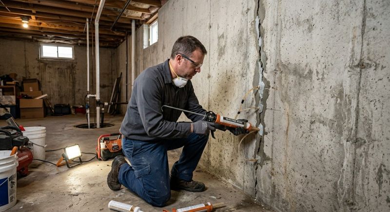 Structural Crack Repair in Mahoning County, OH