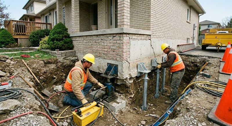 Structural Foundation Repair in Campbell, OH