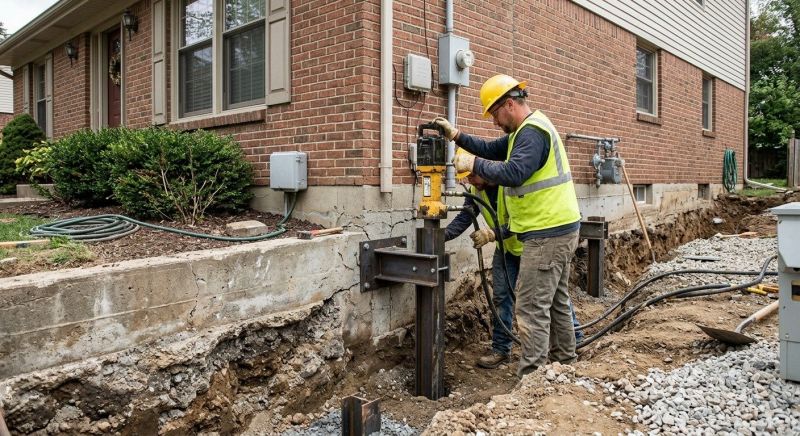 Structural Foundation Repair in Columbiana County, OH