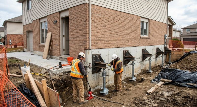 Structural Foundation Repair in Hermitage, PA