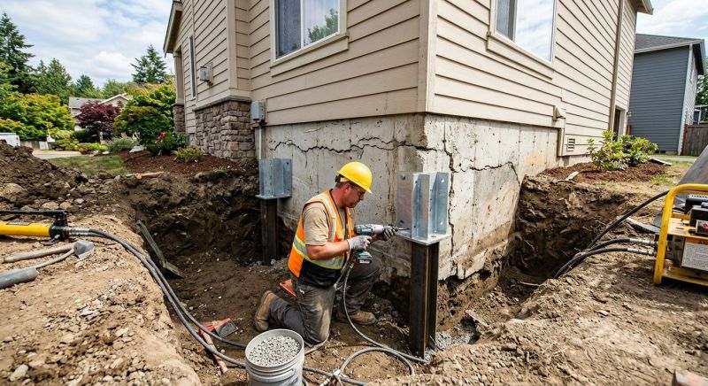 Structural Foundation Repair in New Castle, PA