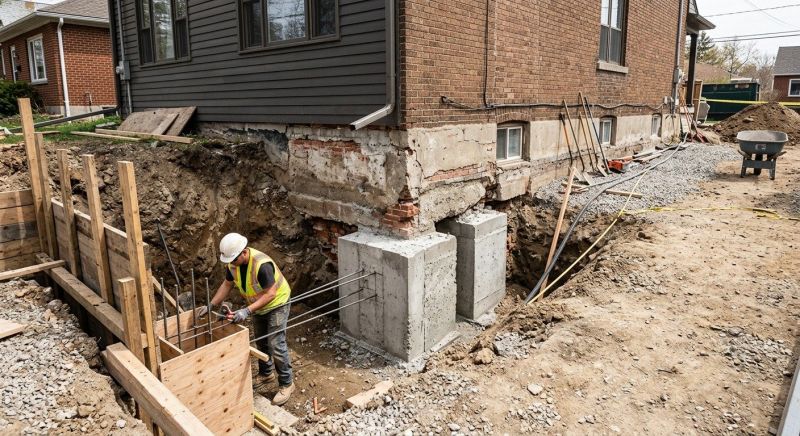 Structural Underpinning in Mahoning County, OH