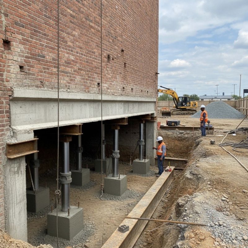 Structural Underpinning in Mahoning County, OH