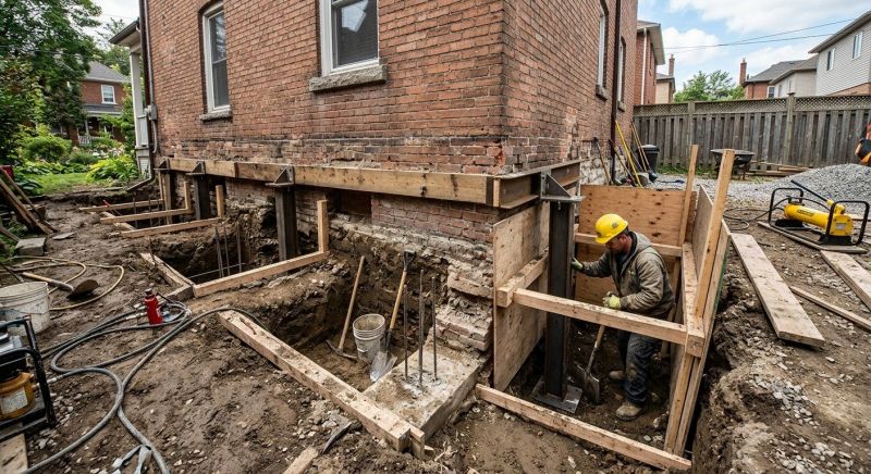 Underpinning Repair in Mahoning County, OH